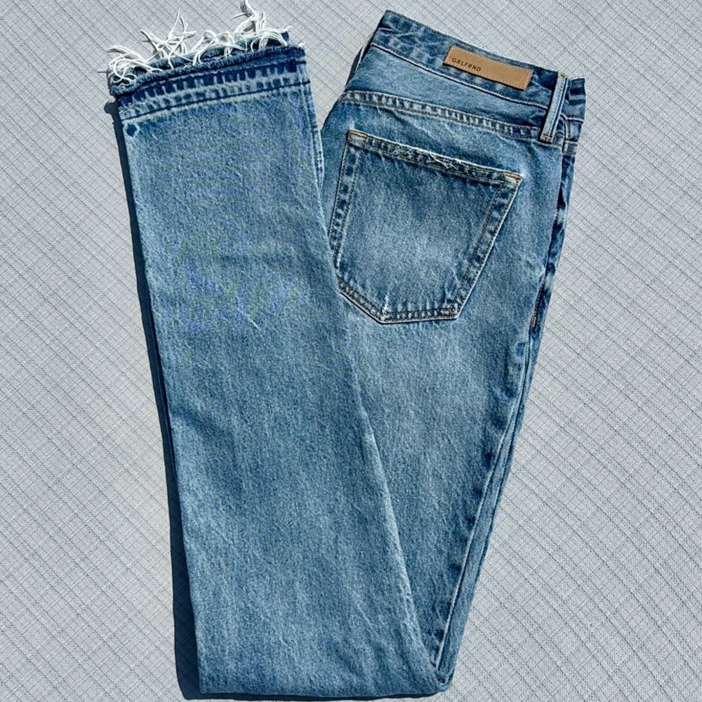 GRLFRND Natalia high rise skinny split jeans size 27 - Picture 3 of 3